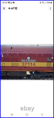 00 DCC SOUND Bachmann Class 37 37114 City of Worcester in EWS