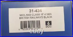 31-434 Midland Class 1f 41803 British Railways Black DCC Sound Oil Lamps Firebox