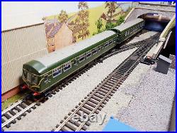 32-285ASF Bachmann Class 101 DMU BR Green (Speed Whiskers) DCC Sound Fitted