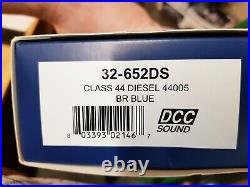 32-652DS Bachmann Class 44 Diesel No. 44005 BR Blue DCC SOUND FITTED