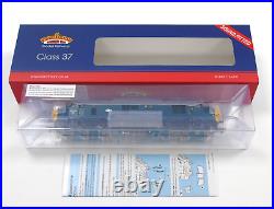 35-301SF Bachmann 00 Gauge Class 37 Split Headcode BR Blue DCC Fitted Sound New