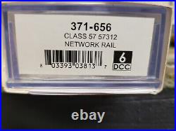 371-656dccs Farish N Gauge Class 57 57312 Diesel Network Rail DCC Sound Cab Lite