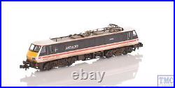 371-780SF Graham Farish N Class 90 90005'Financial Times' DCC Sound Weathered