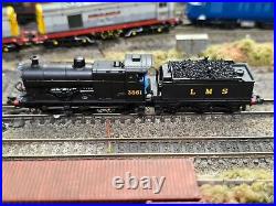 372-061 Farish N Gauge Class 4f 3851 Lms Black DCC Sound Lamps Firebox Crew New