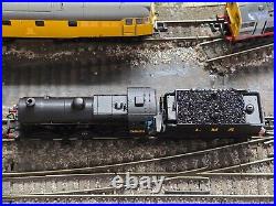 372-061 Farish N Gauge Class 4f 3851 Lms Black DCC Sound Lamps Firebox Crew New