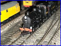 372-061 Farish N Gauge Class 4f 3851 Lms Black DCC Sound Lamps Firebox Crew New