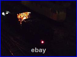 372-061 Farish N Gauge Class 4f 3851 Lms Black DCC Sound Lamps Firebox Crew New