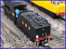 372-061 Farish N Gauge Class 4f 3851 Lms Black DCC Sound Lamps Firebox Crew New