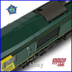 50-002SFX Class 66 606 Freightliner Loco DCC SOUND FITTED DELUXE OO Bachmann