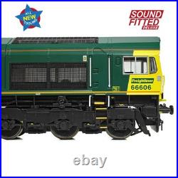 50-002SFX Class 66 606 Freightliner Loco DCC SOUND FITTED DELUXE OO Bachmann