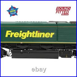 50-002SFX Class 66 606 Freightliner Loco DCC SOUND FITTED DELUXE OO Bachmann