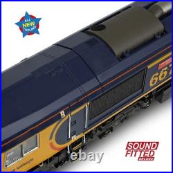 50-003SFX Cl 66 761 Wensleydale Railway GBRf DCC SOUND FITTED DELUXE OO Bachmann