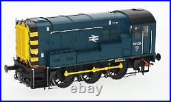 7D-008-020S Dapol O Gauge Class 08 08538 BR Blue Wasp Stripes DCC & Sound