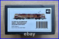 Accurascale ACC2190-92001DCC OO Class 92 Victor Hugo EWS DCC Sound Excellent