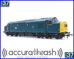 Accurascale ACC2625-DCC Class 37 BR Blue (Orange Cantrail) 37140 Sound