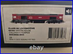 Accurascale ACC3022DCC DB Class 66 66190'Martin House Children's Hospice' Sound