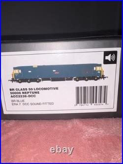 Accurascale BR Class 50 BR Blue 50006'Neptune' ACC2238-DCC Sound Fitted