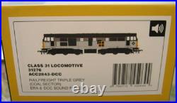 Accurascale Class 31 31276 Coal Sector Limited Edition Factory DCC Sound NEW MIB