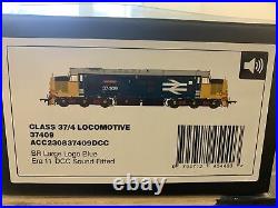 Accurascale Class 37 37409 Lord Hinton DCC Sound Fitted OO Gauge Loco