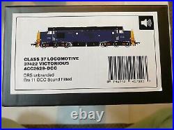 Accurascale Class 37 DRS (unbranded) 37422 DCC Sound Fitted