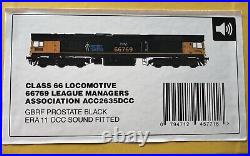 Accurascale Class 66 No 66769 GBRF Prostate Cancer UK Limited Edition DCC Sound