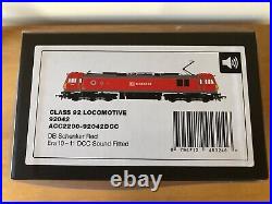 Accurascale Class 92 92042 DB Schenker DCC Sound ACC2200-92042DCC