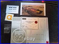 Accurascale Class 92 Caledonian Sleeper 92010 DCC Sound 189 of 500