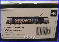 Accurascale Class 92 No. 92017'Bart the Engine' Stobart Rail Sound Ltd Edition