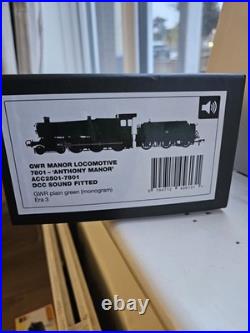 Accurascale OO Gauge Anthony Manor GWR Class ACC2501-7801 DCC Sound