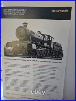 Accurascale OO Gauge Anthony Manor GWR Class ACC2501-7801 DCC Sound