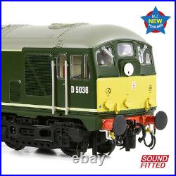 BNIB OO Gauge Bachmann 32-415SF DCC SOUND Class 24/0 D5036 BR Green Loco