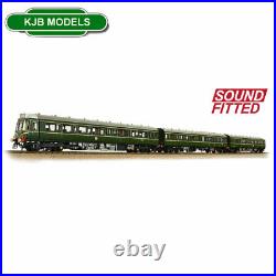 BNIB OO Gauge Bachmann 35-500SF DCC SOUND Class 117 3 Car DMU BR Speed Whiskers