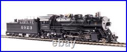 BROADWAY LIMITED 4765 HO ATSF 4000 Class 2-8-2, #4023 Oil Paragon4 Sound/DC/DCC