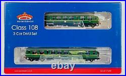 Bachmann 00 Gauge 32-913 Class 108 Dmu 2 Car Br Green Whiskers DCC Sound