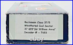 Bachmann 00 Gauge Class 37/5 37693 Coal Sector Sir William Arrol DCC Sound