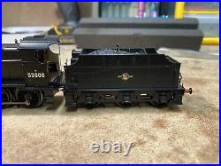 Bachmann 31-013 Class 7F 53808 BR Black Late Crest DCC Sound. Spares or Repair