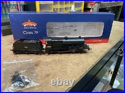 Bachmann 31-013 Class 7F 53808 BR Black Late Crest DCC Sound. Spares or Repair