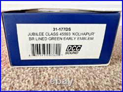Bachmann 31-177DS Jubilee Class 45593'Kolhapur