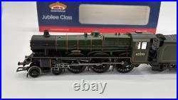 Bachmann 31-177DS Jubilee Class 45593 Kolhapur BR Green DCC Sound OO Gauge Bachmann 31-177DS Jubilee Class 45593 Kolhapur BR Green DCC Sound OO Gauge