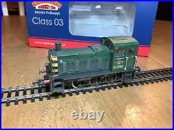 Bachmann 31-364 BR Green 0-6-0 Class 03 Diesel Shunter D2383 factory weathered