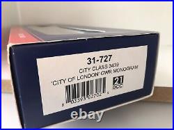 Bachmann 31-727 CITY CLASS 3439 4-4-0'CITY OF LONDON' GWR MONOGRAM 176/OO