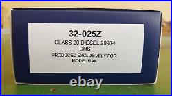 Bachmann 32-025Z Class 20 diesel 20904, DRS blue, ModelZone Exclusive, boxed