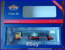Bachmann 32-030DS Class 20 20156 BR RailFreight Grey Large Logo DCC/SOUND Fitted