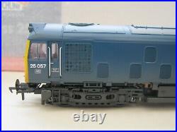 Bachmann 32-340SFX Class 25 BR Blue Weathered 25057 Sound Deluxe New OO Gauge