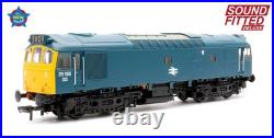 Bachmann 32-345SFX Class 25/2 25155 BR Blue Diesel Locomotive DCC Sound Deluxe