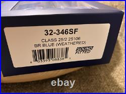 Bachmann 32-346SF Class 25 25106 BR Blue Weathered DCC Sound