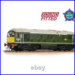 Bachmann 32-415SF Class 24/0 D5036 BR Green SYP Disc Headcode with DCC-Sound