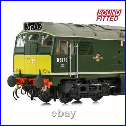 Bachmann 32-441SF OO Gauge Class 24/1 D5149 BR Green (SYP) DCC SOUND