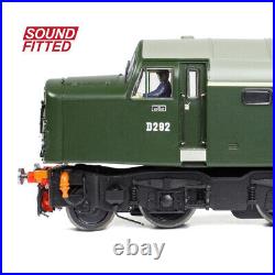 Bachmann 32-488SF OO Gauge Class 40 D292 BR Green Disc Headcode DCC Sound Fitted