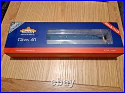 Bachmann 32-490sf Class 40 063 In Br Blue Livery DCC Sound Weathered New